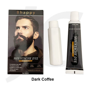 Bhappy Moustache Dye Beard Cream Dark Coffee 30mlx2 J14MDB