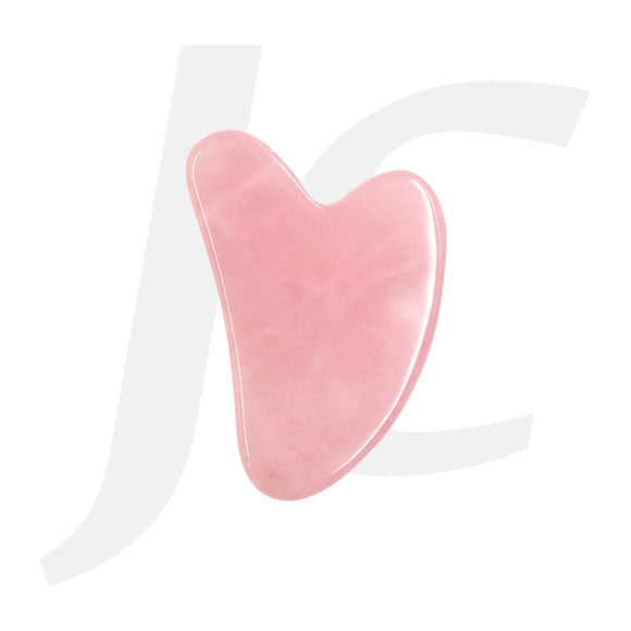 Chinese Scraping Guasha Pink Jade Love Shape 心形 A13 J52XXA