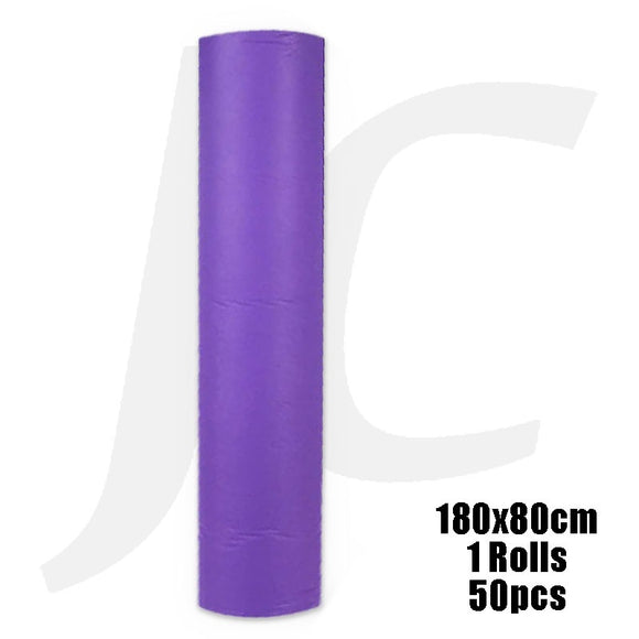 Disposable Bed Sheet Roll 180x80cm 1 Roll Purple 50pcs J52PBL