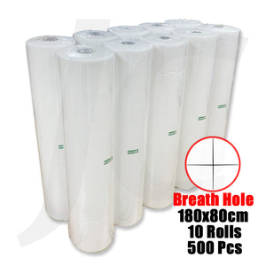 Disposable Bed Sheet Roll 180x80cm With Breath Hole 10 Rolls 500pcs J52HTR