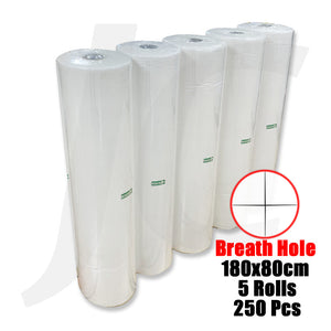 Disposable Bed Sheet Roll 180x80cm With Breath Hole 5 Rolls 250pcs J52H5R