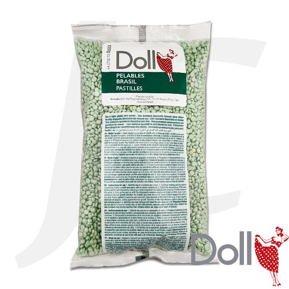 Doll Bean Wax GREEN TEA Pelables Brasil Pastilles 1000g J41DWB
