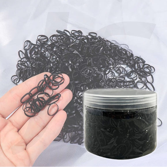 Extra Small Hair Band Rubber Apx. 800pcs J22EXH