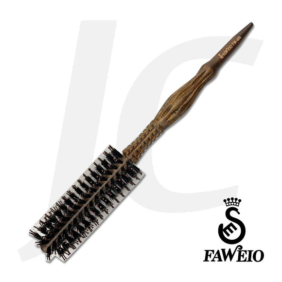 FAWEIO Round Brush With Boar Bristle Heat Resistant TW-405 J23FRW