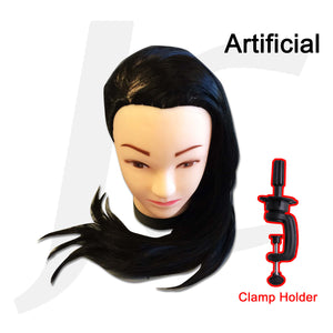 Female Mannequin Doll Head Artificial Hair J17MAF