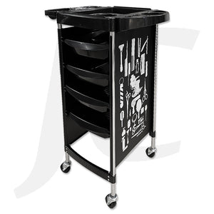 Hair Trolley With Salon Barber Logos HM-HB J34HTS
