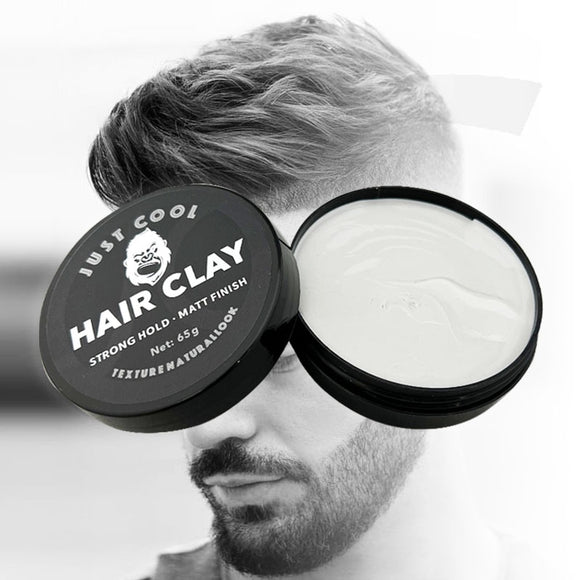Just Cool Hair Clay Strong Hold Matt Finish Texture Naturallook 65g J13JCN