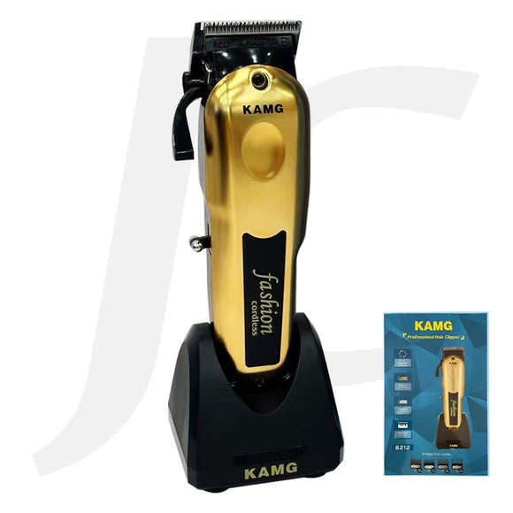 KAMG  Cordless Clipper Black Gold Style 8212 J31CCK