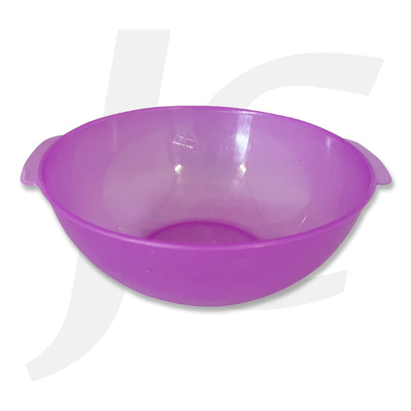 Large Plastic Round Bowl With Ears Purple J64LPE