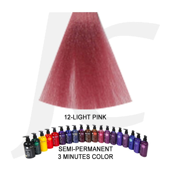 MYBLONDO Semi-Permanent 3 Minutes Color Treatment 12-LIGHT PINK J11LPT