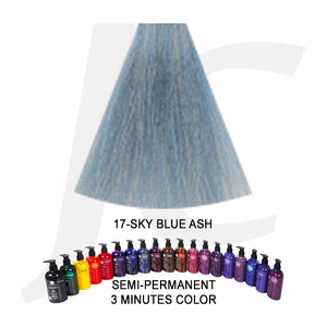 MYBLONDO Semi-Permanent 3 Minutes Color Treatment 17-SKY BLUE ASH J11SBA