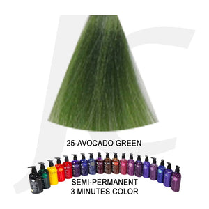 MYBLONDO Semi-Permanent 3 Minutes Color Treatment 25-AVOCADO GREEN J11AVG
