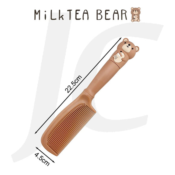 Milktea Bear Regular Comb 4.5x22.5cm TJ280 J23RUL