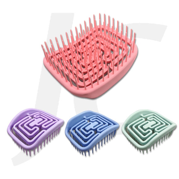 Random Color Multi-function Claw Vent Comb Scalp Massage Detangling 1pc J23DMS