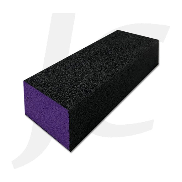 NAIL BUFFER Sand Block Black Purple J83UFR
