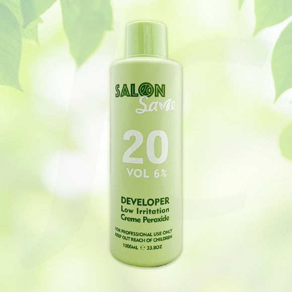 SALON Save Developer Low Irritation Creme Peroxide 20VOL 6% 1000ml J12 SD6