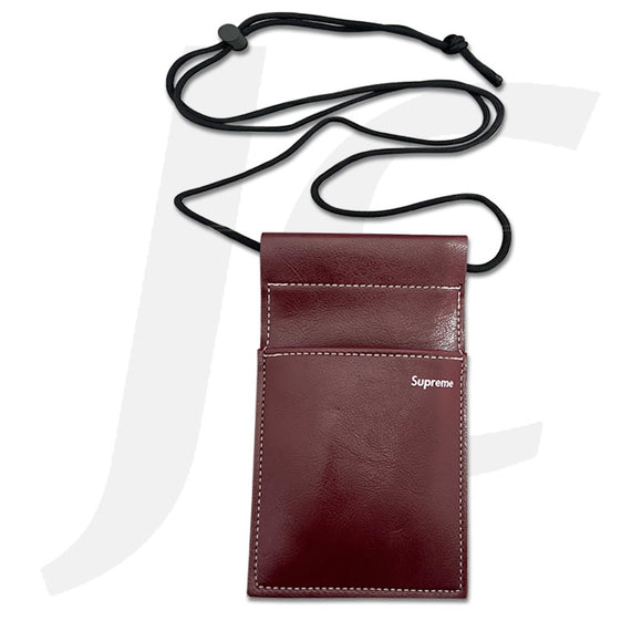 Supreme Tool Pouch Japanese Style Artificial Leather Wine Red A2136 J27SPW
