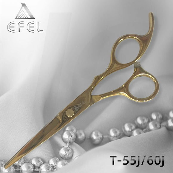 EFEL Cutting Scissors T-60J 6Inches Gold