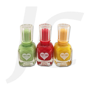 TRY ME Water Base Smell-less Long Lasting Nail Polish N522 J81CLL