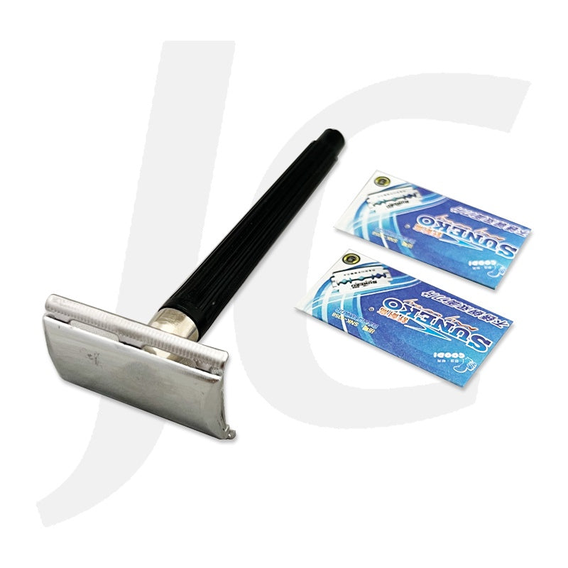 SUNEKO Traditional Shaving Razor J25STS – JC Hair Beauty Supply