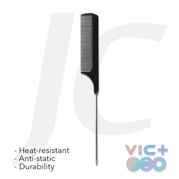 VIC+ Metal Tail Comb 701 Black J23CLA