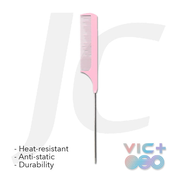 VIC+ Metal Tail Comb 701 Pink J23MPN