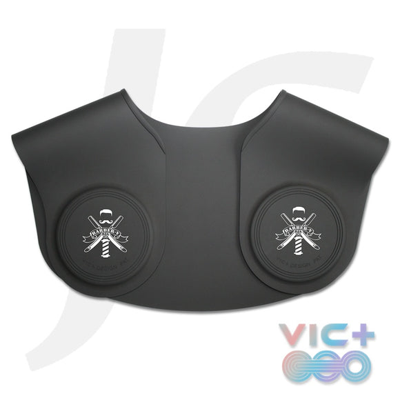 VIC+ Neck Cape Silicone With Barber Logo J26SCL