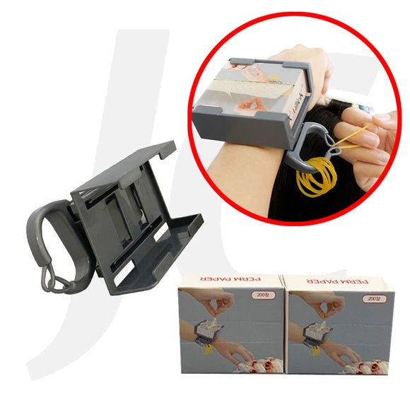 Wrist Perm Kit Magnetic Band Perm Paper Rubber Holder J21GRH