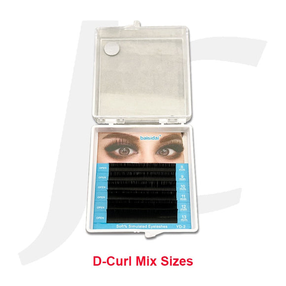 Lash Extension D-Curl Mix Size  8-13mm YD-2 J71LDC