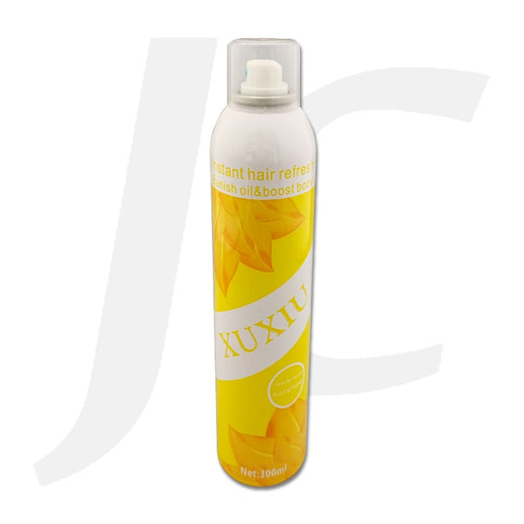 XUXIU Dry Shampoo Instant Hair Refresh Sunshine Yellow 300ml J13XSY