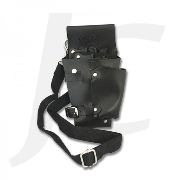 JianMei Hard Artificial Leather Pouch Black JA101 J27JA1