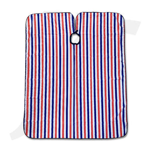 Cutting Cape 140x170mm Snap Button Joint K080 Red Blue White J26RBL