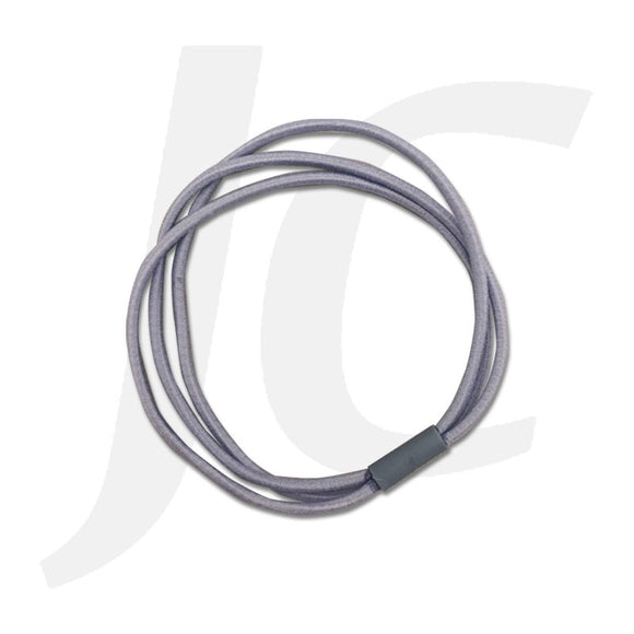 Three Ring Rubber Band Hair Tie Loose 1pc Grey  J21RGR