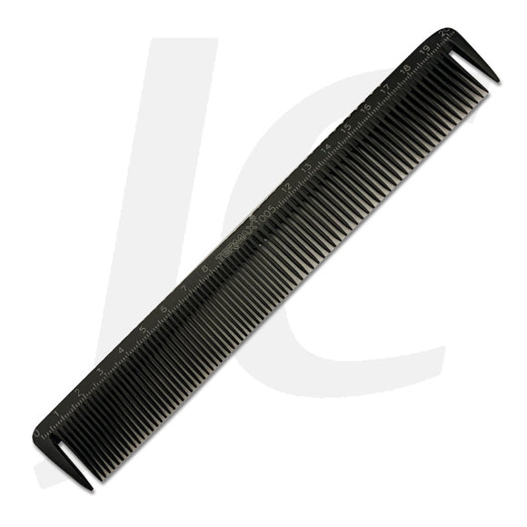 Termax Cutting Comb With Measurement Heat Proof Anti Static Black 1005 J23A5K