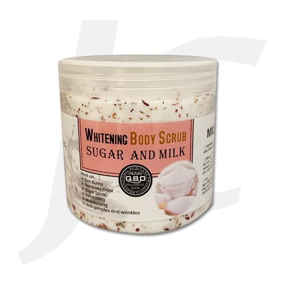 QBD Whitening Body Scrub Sugar and Milk Bath Salts 680g 牛奶浴盐 J55SSM