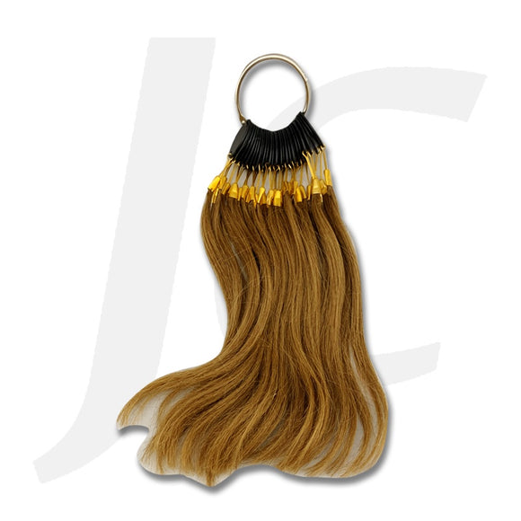 Real Hair Extension For Color Chart 30 in 1 Medium Brown J17HFC