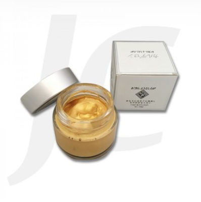 Hair & Stylish Hair Color Wax In Glass Bottle Gold J13CGY