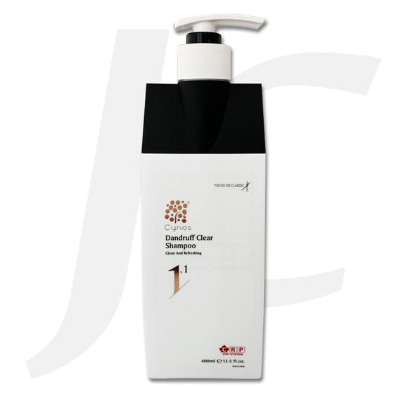 Cynos Classic Dandruff Clear Shampoo Clean And Refreshing 1.1 400ml J14FCC