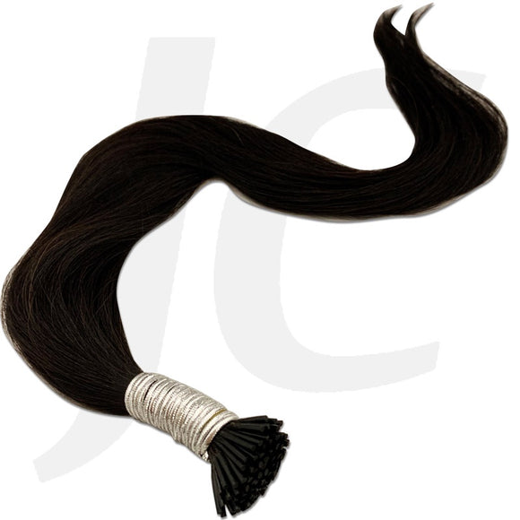 Melt In Hair Extension Premium Dark Brown 50cm 100pcs J17EP1