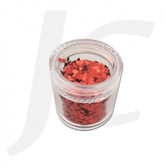 Nail Glitter In Clear Container J85GLT+