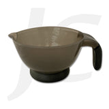 Tint Bowl With Rubber Base Handle Black Grey J22BWH