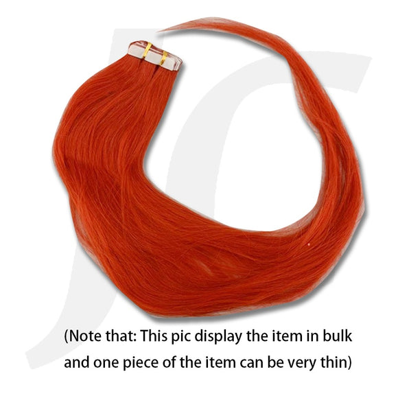 Stick In Hair Extension Real Hair 1pc 60cm Fire Red J17SIR