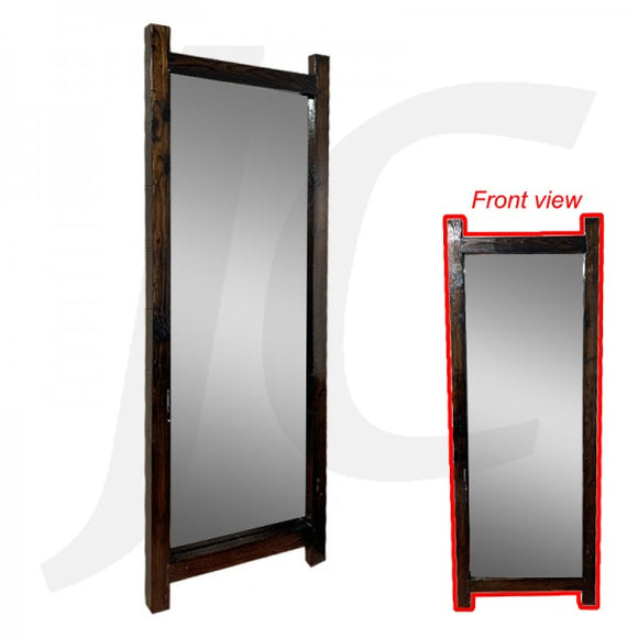 [Wall Mount Service Not Included] Wall Mount Station Mirror Wood J832 J34J82