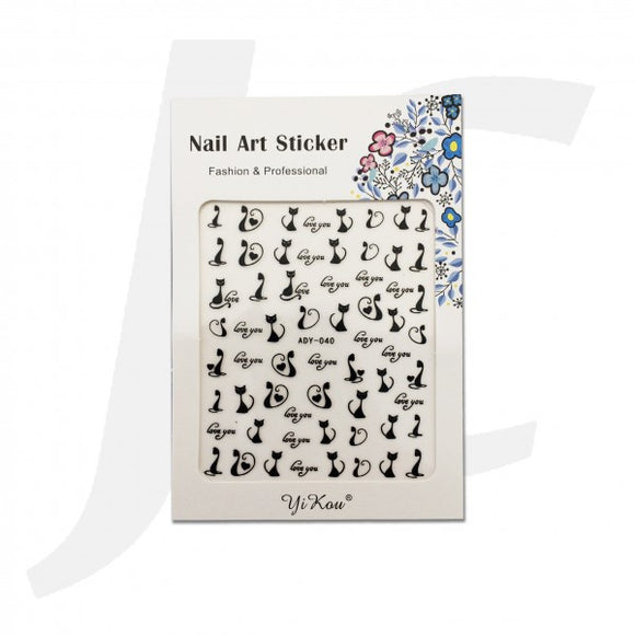 Nail Sticker ADY-040 J84A40