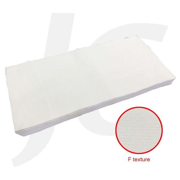 Disposable Salon Towel 30x70cm White Cotton 50pcs F Texture J26TFT