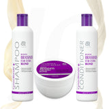 Cynos Blondie+ Purple Shampoo Conditioner Mask Set 280mlx2+250ml With Gift Bag J15 SCM*